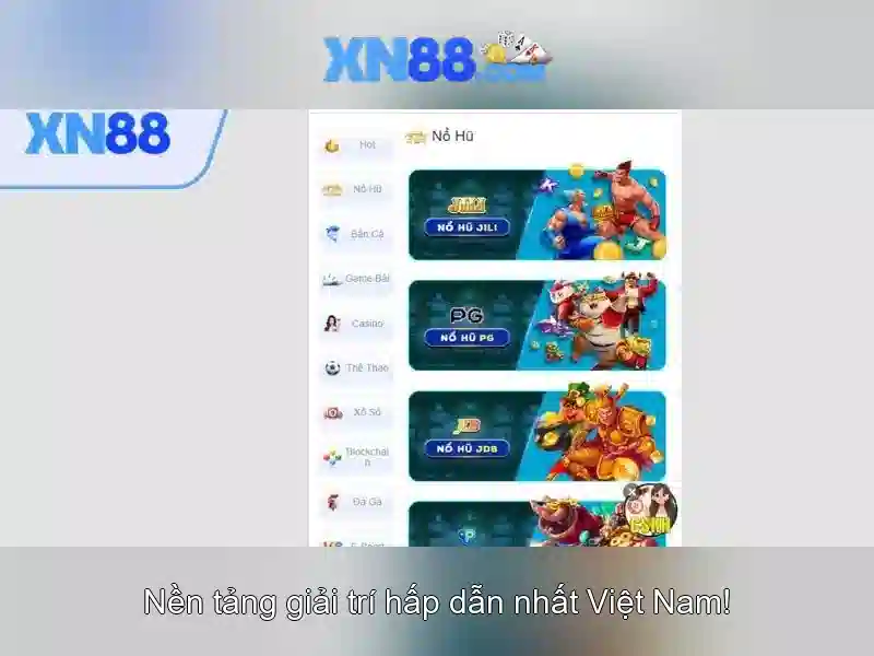 xn88: Nền tảng trò chơi và đánh giá bằng tiếng Việt Go88